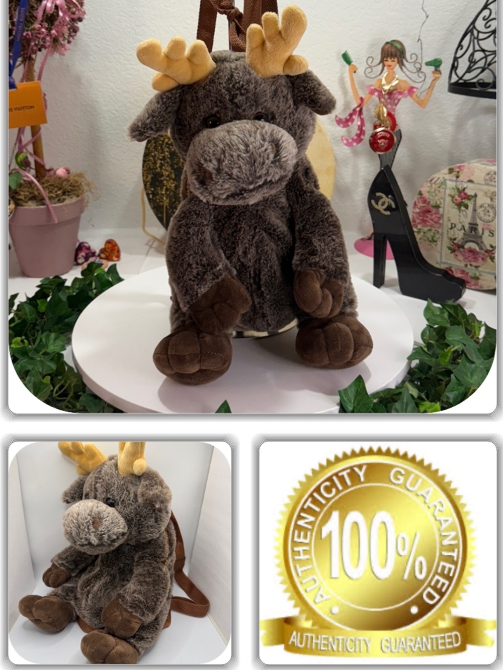 FASCINATING REINDEER BACKPACK BAG!